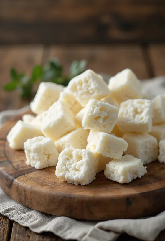 Fromage frais Orda doux dans un bol blanc