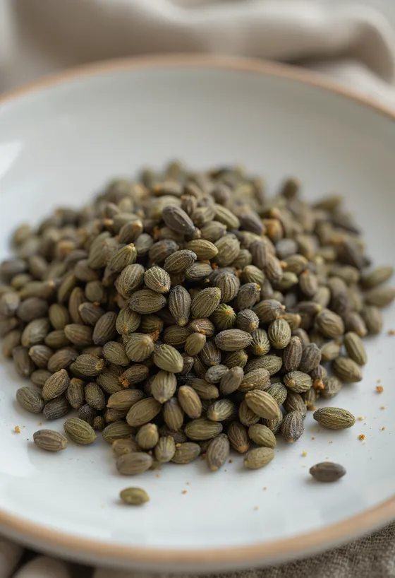 Graines de chanvre entières en vrac