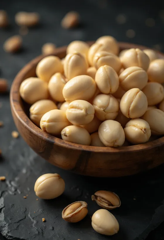 Noix de macadamia décortiquées en vrac