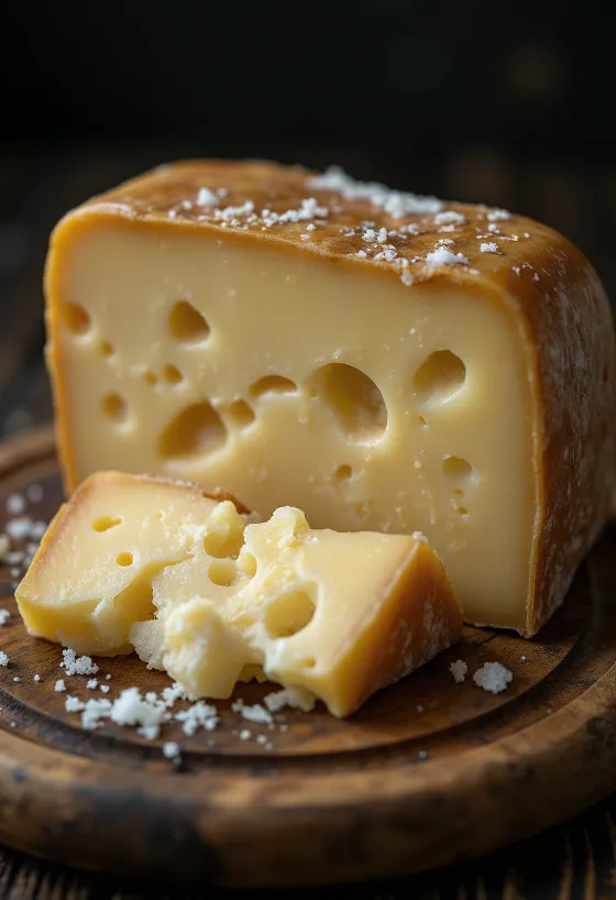 Éclat de Parmigiano Reggiano frais dans un bol blanc