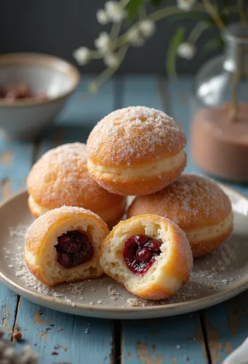 An-doughnut beignet japonais fourré