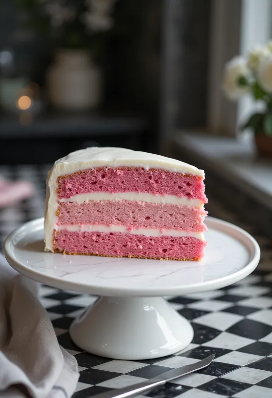 Gâteau ombré avec couches en dégradé de couleurs