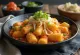 Tteokbokki au fromage, gâteaux de riz coréens en sauce fromagère