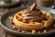 Gaufres à la Mousse au Chocolat servies