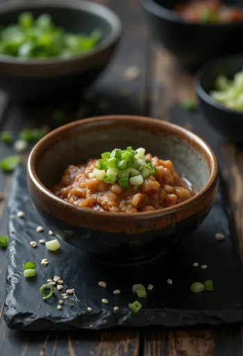 Sauce Ssamjang servie avec des grillades