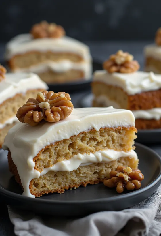 Gâteau aux noix sans gluten