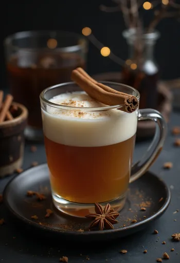 Cidre vieilli en fût de chêne servi dans un verre