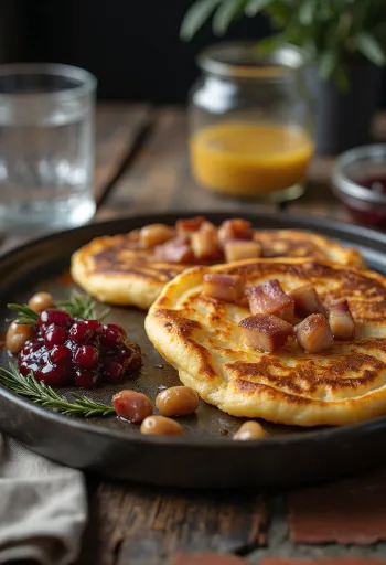 Fläskpannkaka servi