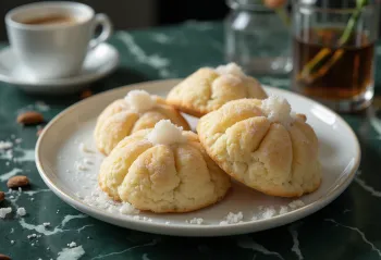 Mandelkubb au sucre perlé, douceur suédoise à la pâte d'amande, avec sucre perlé sur le dessus