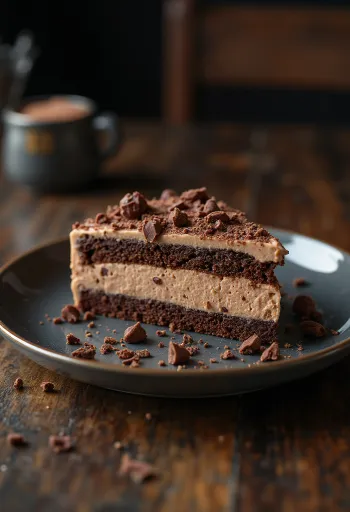 Gâteau chocolat-mascarpone à la crème riche