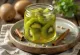 Kiwis marinés servis en bocal