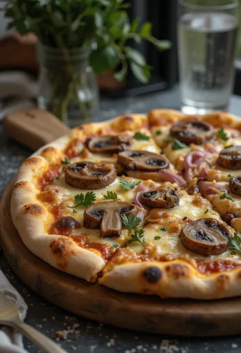 Pizza sibérienne au gibier