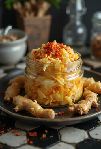 Choucroute extra épicée servie