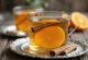 Infusion orange-gingembre fraîchement servie