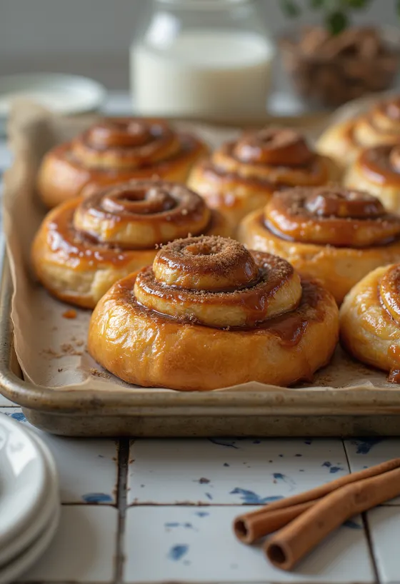 Kanelbulle au fourrage caramel, roulés à la cannelle moelleux