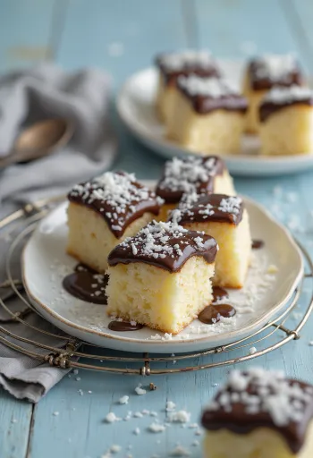 Kókuszos Kocka enrobé de chocolat et de noix de coco