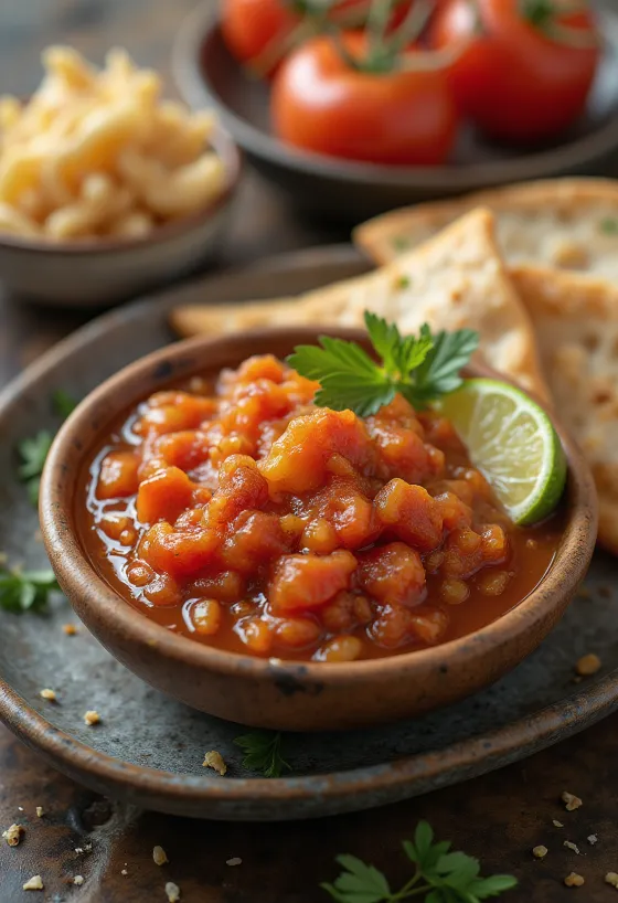 Chutney de tomates au citron vert et cannelle