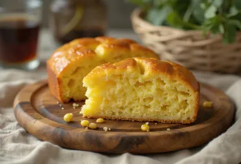 Bolo de fubá au fenouil, gâteau moelleux et appétissant