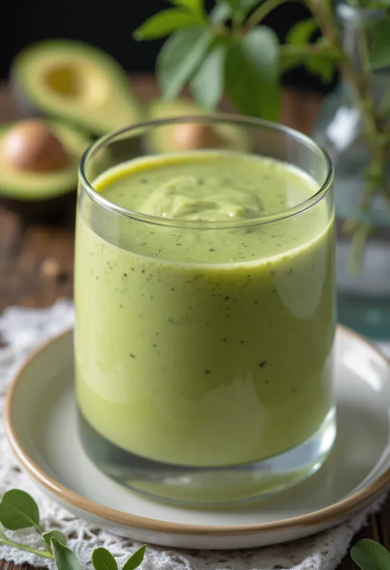 Smoothie à l'avocat