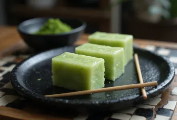 Uirō au matcha, délicieuse douceur japonaise au goût de thé vert