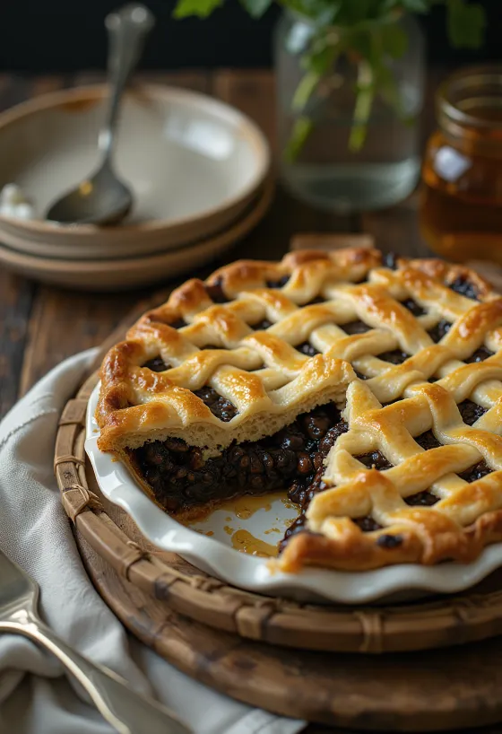 Tourte au pavot et au miel