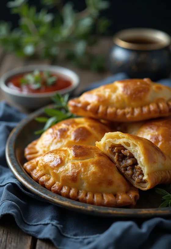 Piroshki servi
