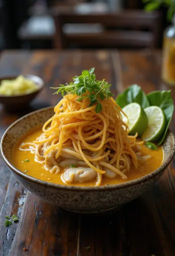Khao Soi servi