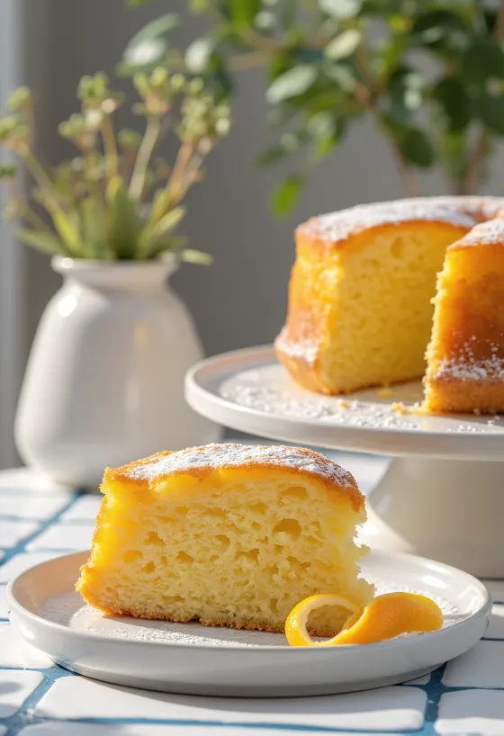 Gâteau à l'orange moelleux