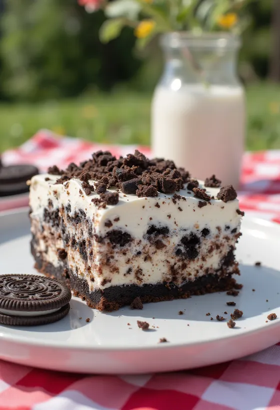 Gâteau aux Oreo