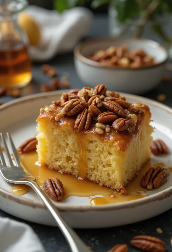 Gâteau aux noix de pécan