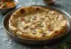 Pain plat indien dur Bhakri fraîchement cuit