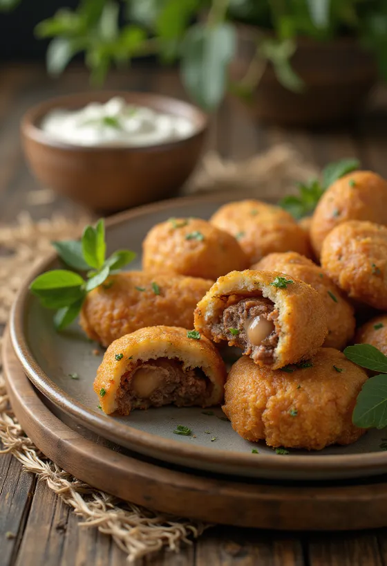 Kibbeh servi
