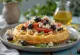 Gaufre Méditerranéenne servie