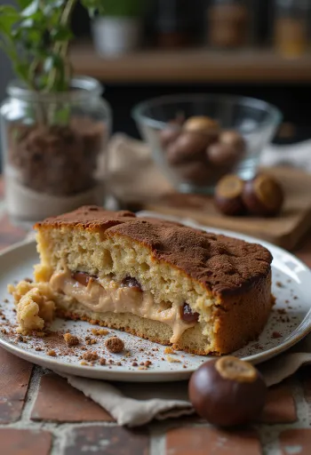 Gâteau aux marrons sans lactose