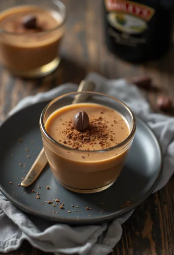 Bailey's maison servi en bouteille