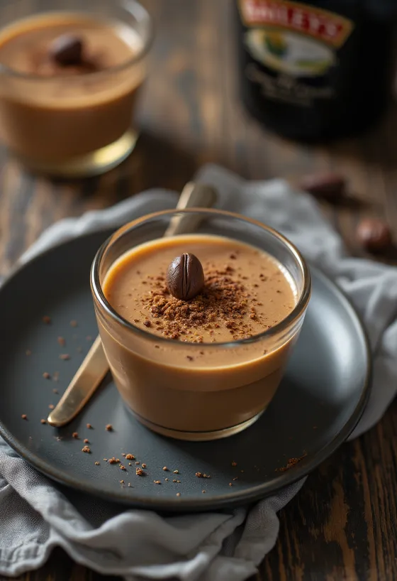 Bailey's maison servi en bouteille