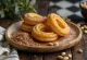 Churros aux cacahuètes grillées, churros croustillants parsemés de cacahuètes