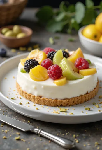 Gâteau au yaourt aux fruits
