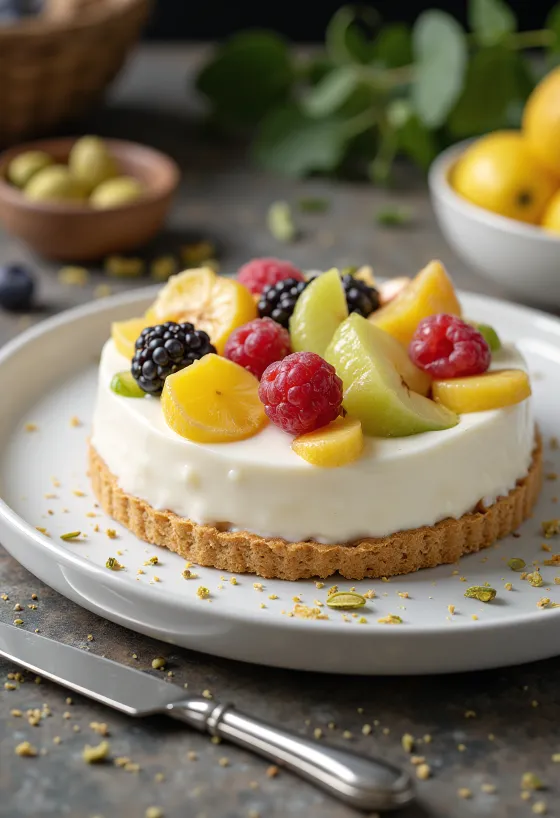 Gâteau au yaourt aux fruits
