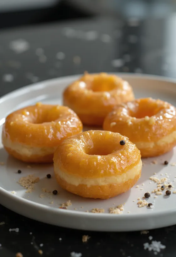 Beignet Shalgam servi avec du radis noir