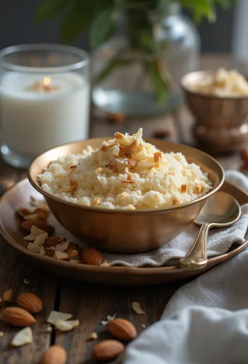 Dessert Malida émietté aux amandes et noix de coco