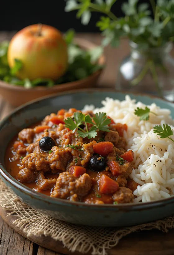 Picadillo servi