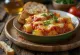 Cannellonis aux courgettes grillées et fromage fumé servis