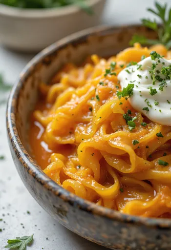 Choucroute hongroise vegan au seitan