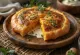 Calzone à la patate douce dorée au four