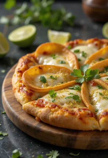 Pizza Costarricense servie