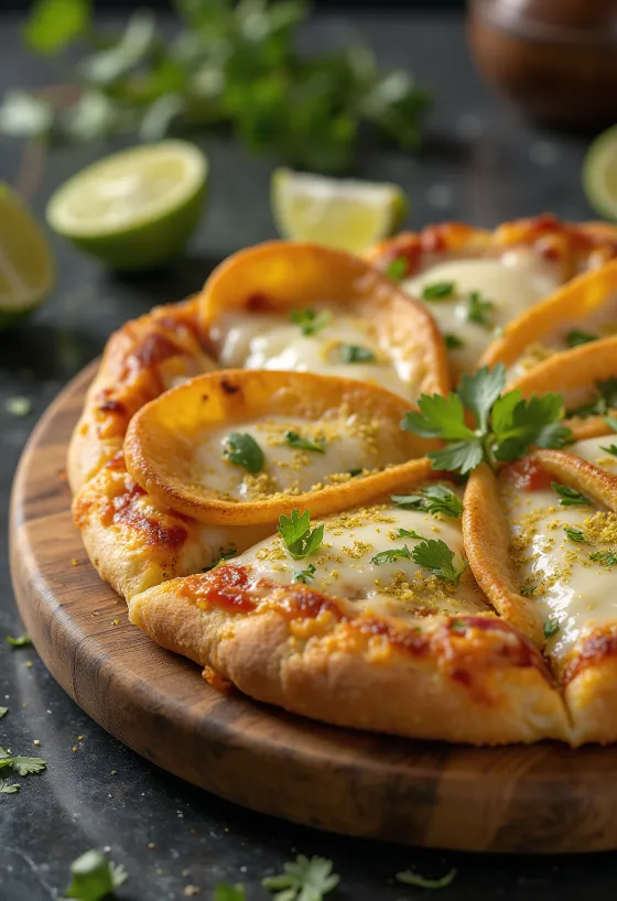 Pizza Costarricense servie