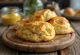 Scones à la moutarde bavaroise servis