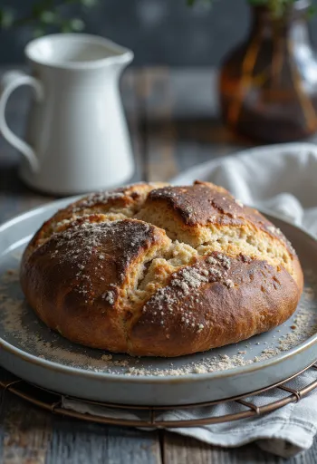 Ruisleipä jälkiuunileipä pain finlandais fraîchement cuit